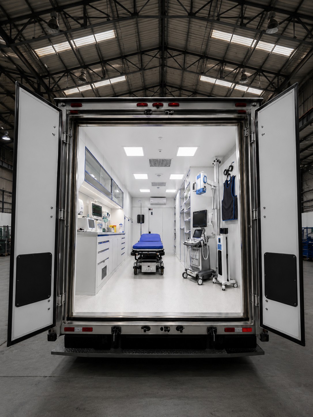 Unidade móvel de saúde ocupacional — o caminhão-clínica da In Loco